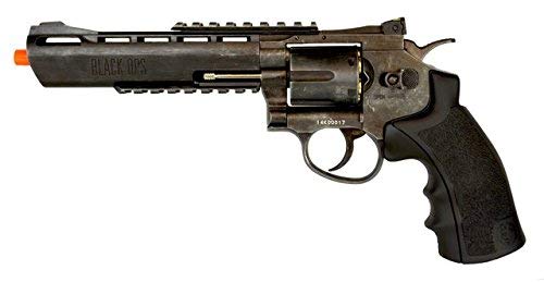 black ops exterminator full metal air revolver, 6 aged bb(Airsoft Gun)