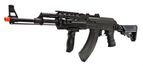 src ak47 tac gen ii air soft rifle electric full auto aeg airsoft gun black(Airsoft Gun)