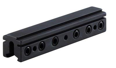 BKL 3/8 or 11mm Dovetail Riser, 4 Long, Matte Black