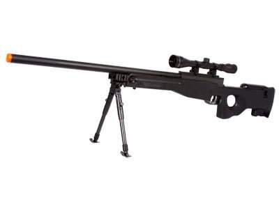 utg type 96 black airsoft sniper rifle with scope(Airsoft Gun)