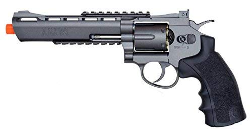 black ops exterminator full metal air revolver, 6 gun metal bb(Airsoft Gun)