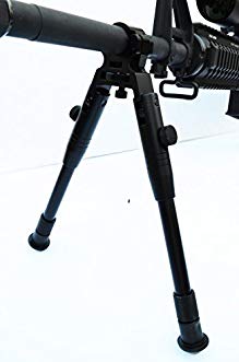 AcidTactical Rifle Barrel Mounting Bipod Aircraft grade Aluminum Spring Loaded 9