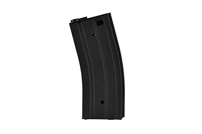 Golden Eagle Air Soft Airsoft Gameplay BB Airsoft Magazine M4 AEG 300rd High Capacity - Black Airsoft Use