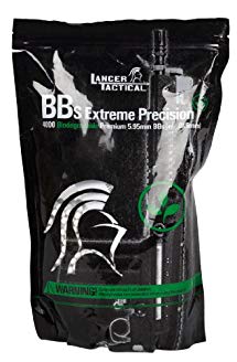 4000 Lancer Tactical Biodegradable Extreme Precision .20g 6mm Airsoft BBs