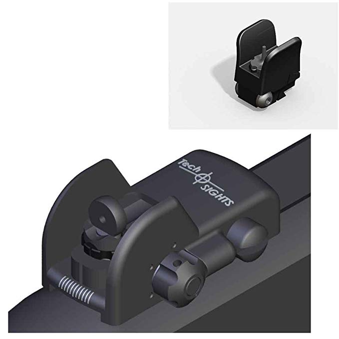 Tech Sight's TSR200RL Adjustable Aperture Sight for the Ruger 10/22 Rifle with a 3/8