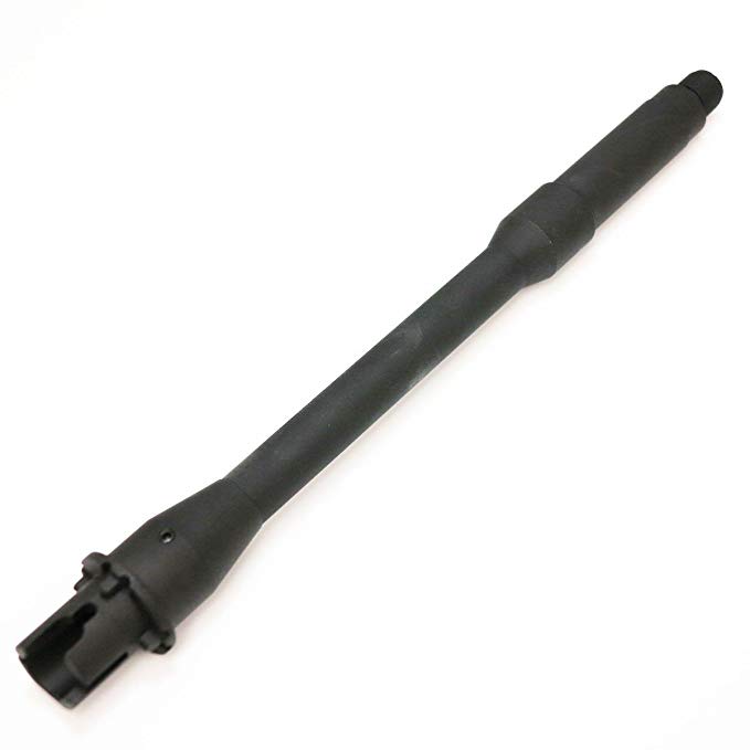 Airsoft Wargame Shooting Gear 5KU 5KU-123 Metal Outer Barrel for AEG Black