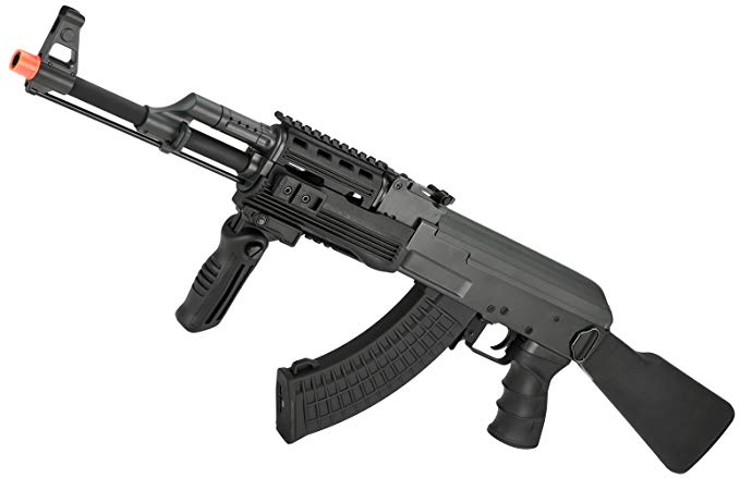 Evike CYMA CM042A Full Metal Tactical AK47 Airsoft AEG Rifle w/Composite Furniture - (48507)