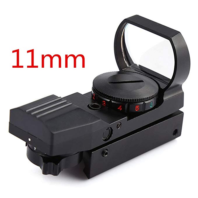 Balai 11mm/20mm Rail Riflescope Hunting Airsoft Optics Scope Holographic Red Dot Sight Reflex 4 Reticle