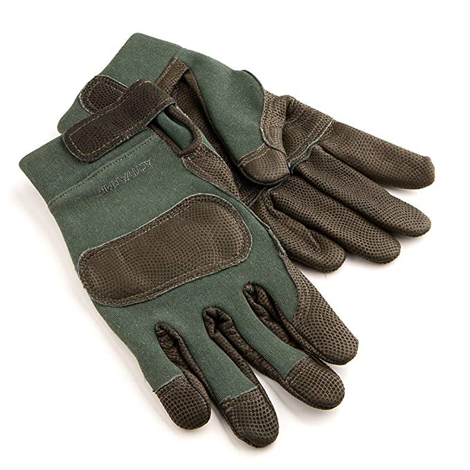 Ansell ActivArmr 46-404 Kevlar Tactical Combat Glove, Green, XX-Large