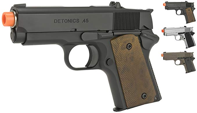 Evike Matrix Elite Detonics 1911 .45 Combat Master Airsoft Gas Blowback GBB Pistols