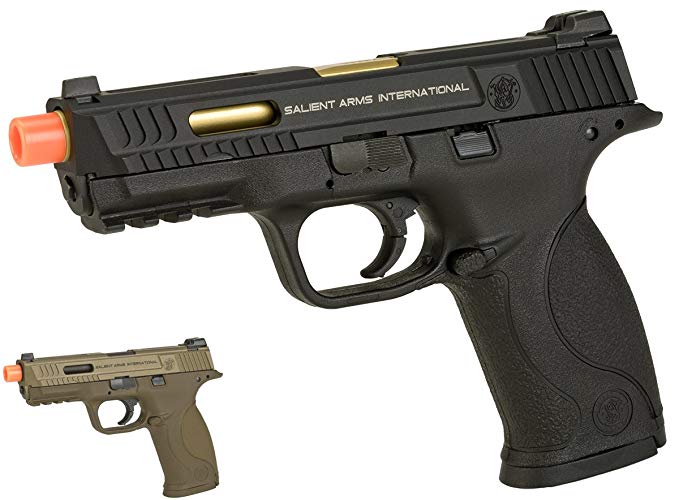 Evike EMG/SAI/Smith & Wesson Licensed M&P 9 Full Size Airsoft GBB Pistol