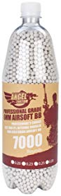 Evike - Angel Custom Professional Grade 6mm Airsoft BBs - Bottle / 0.20g to 0.25g / 7000 rds