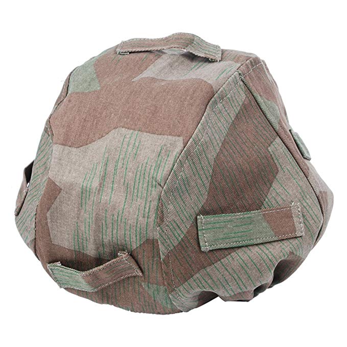 Heerpoint Reproduction Wwii Ww2 German Splinter Camo M35 Reversible Tactical Airsoft Helmet Cover