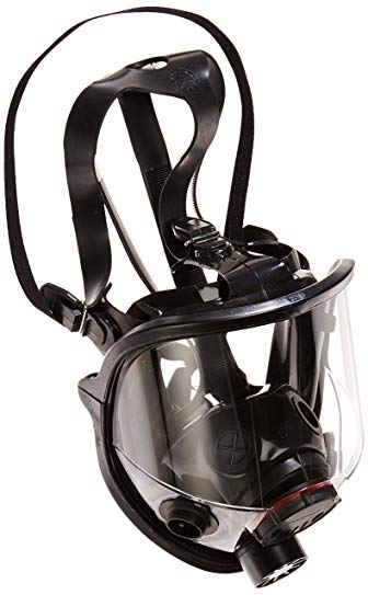 7600 Series Silicon Full Facepiece with 5 Strap Head Harness, Small