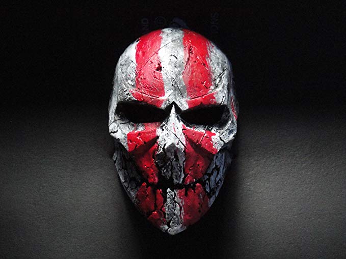 ColdBloodArt #4 MarkIII airsoft paintball mask - Barbarian